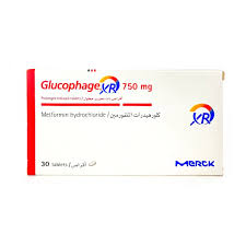 GLUCOPHAGE XR 750mg Tabs 30'S